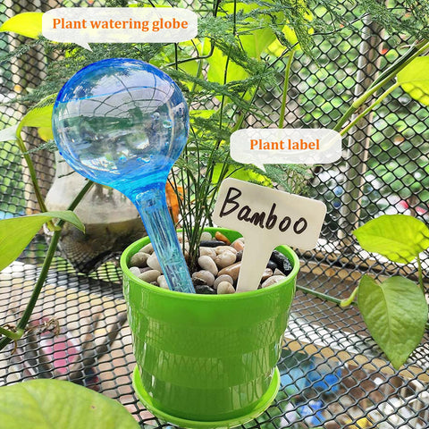 MOONSOUND durable plastic watering devices for long-term garden use.