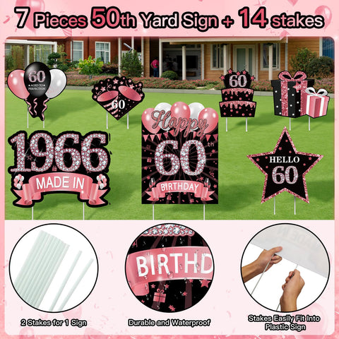 MOORAY yard sign stakes ensure stable outdoor display