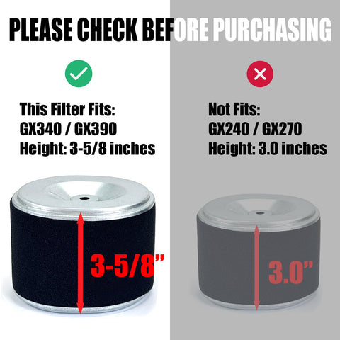 Moosefield air filter protecting engine from dust and debris during use