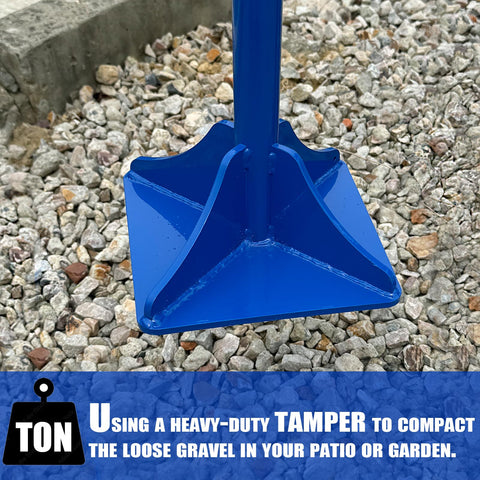 Ergonomic 45-inch handle keeps you at a comfortable working height