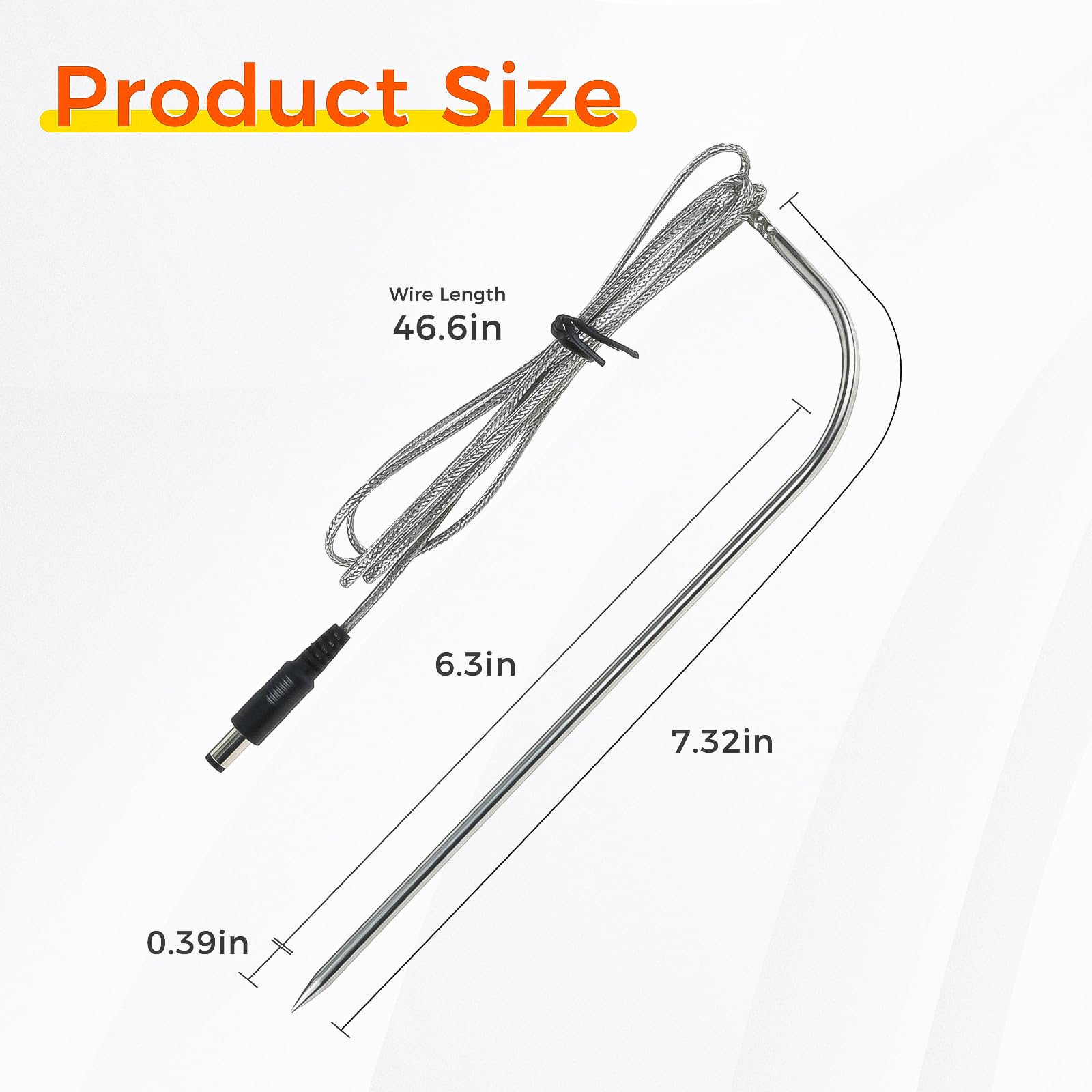 MOOTVGOO probe clip holders securely hold probes during cooking