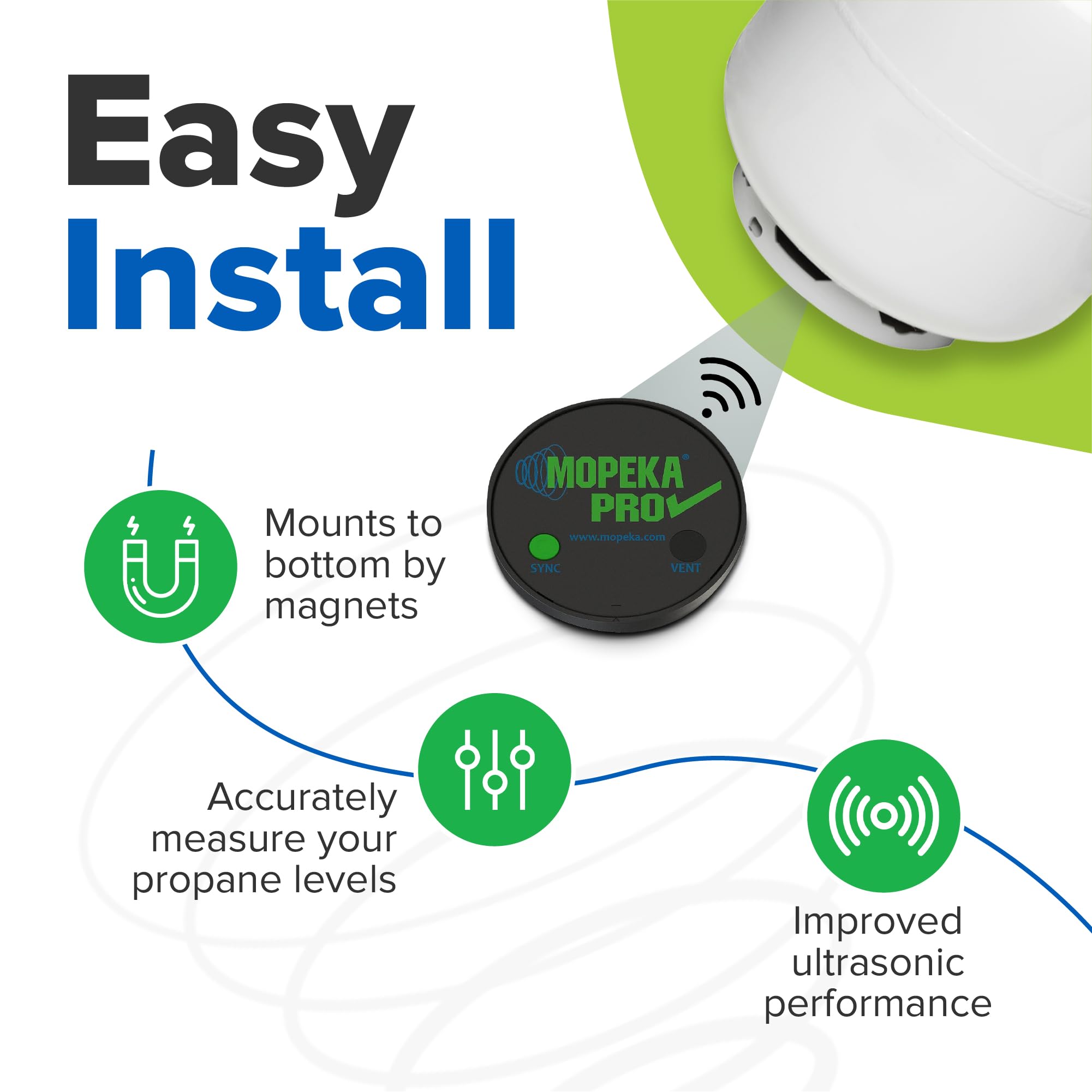 Mopeka Pro Check battery life up to five years for outdoor use