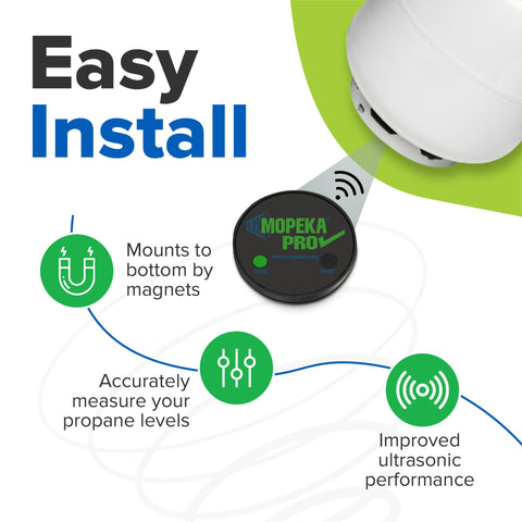 Mopeka Pro Check battery life up to five years for outdoor use