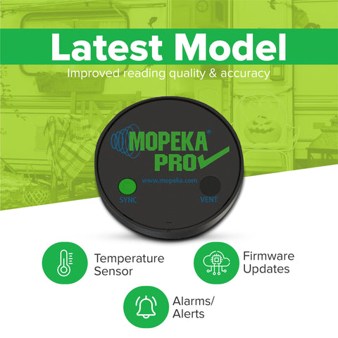 Mopeka Pro Check temperature sensing visible for accurate readings