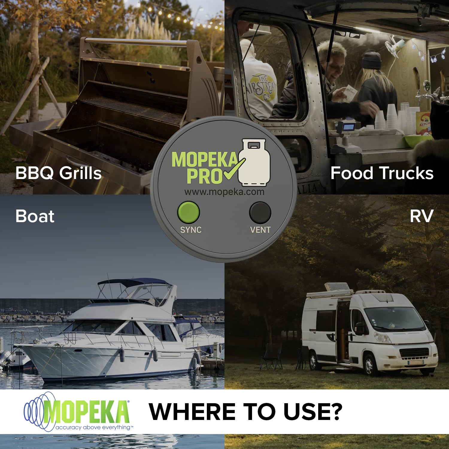 Mopeka Pro Check temperature sensor provides contextual readings.