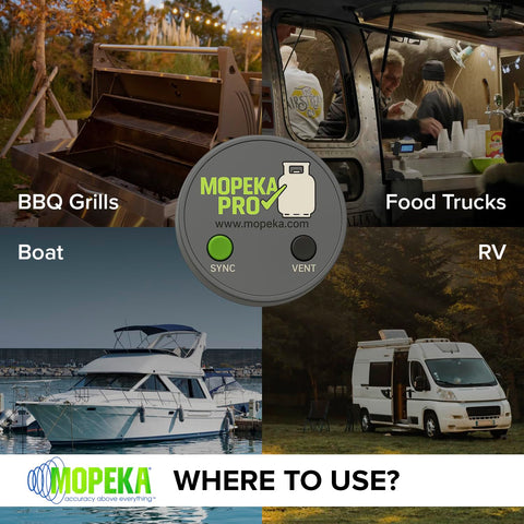 Mopeka Pro Check temperature sensor provides contextual readings.