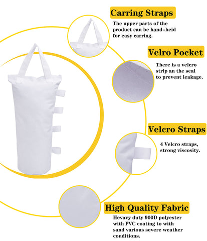 MOPHOEXII weight bag with carry handle for easy transport.