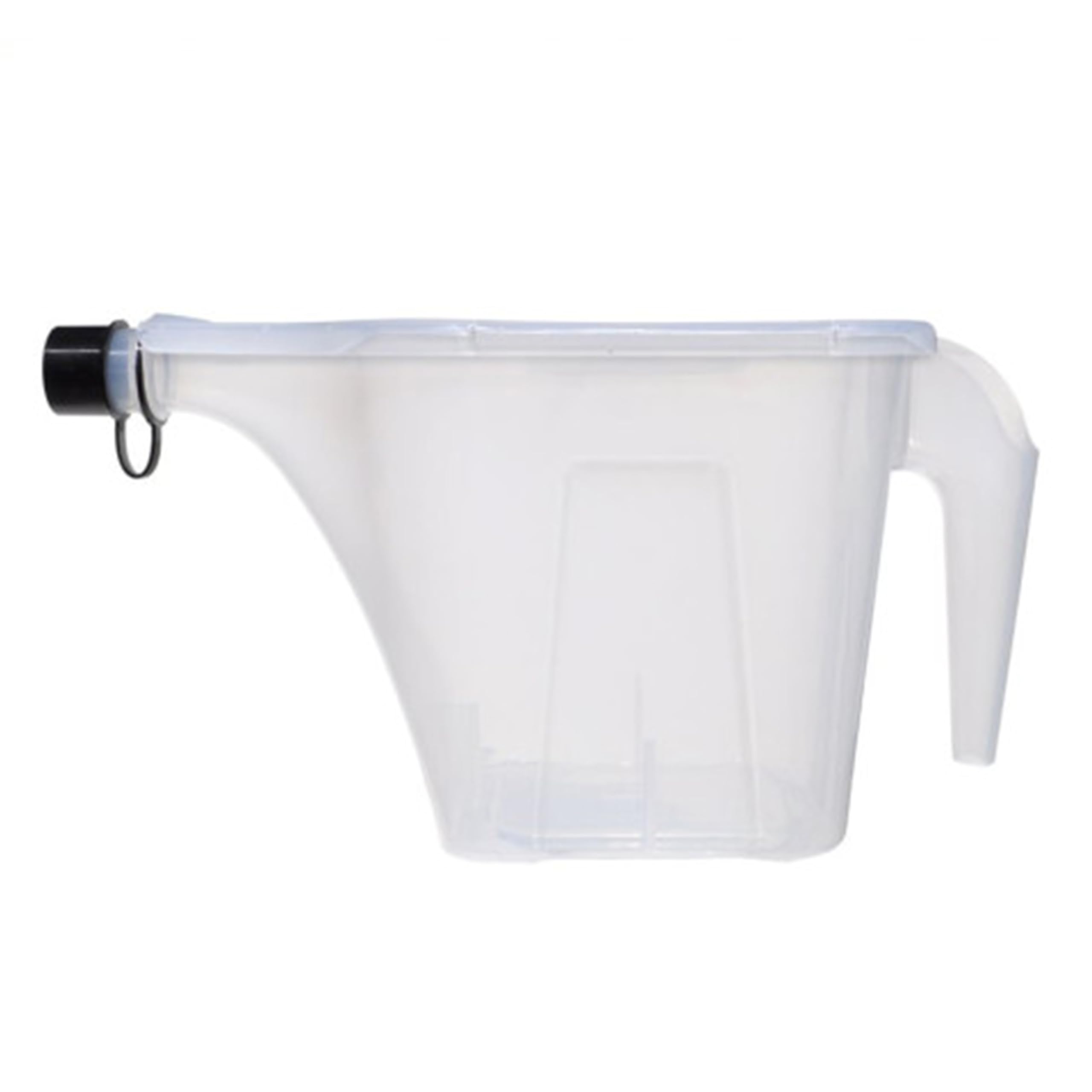 More Birds 3N1 Super Tote with tapered pour spout for spill-free filling.