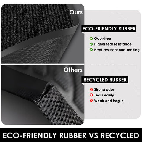 Morefany easy-clean doormat resists stains for daily use.