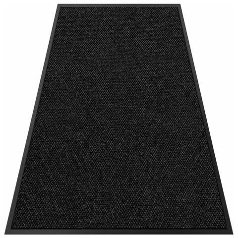 Morefany non-slip rubber backing keeps the mat in place.
