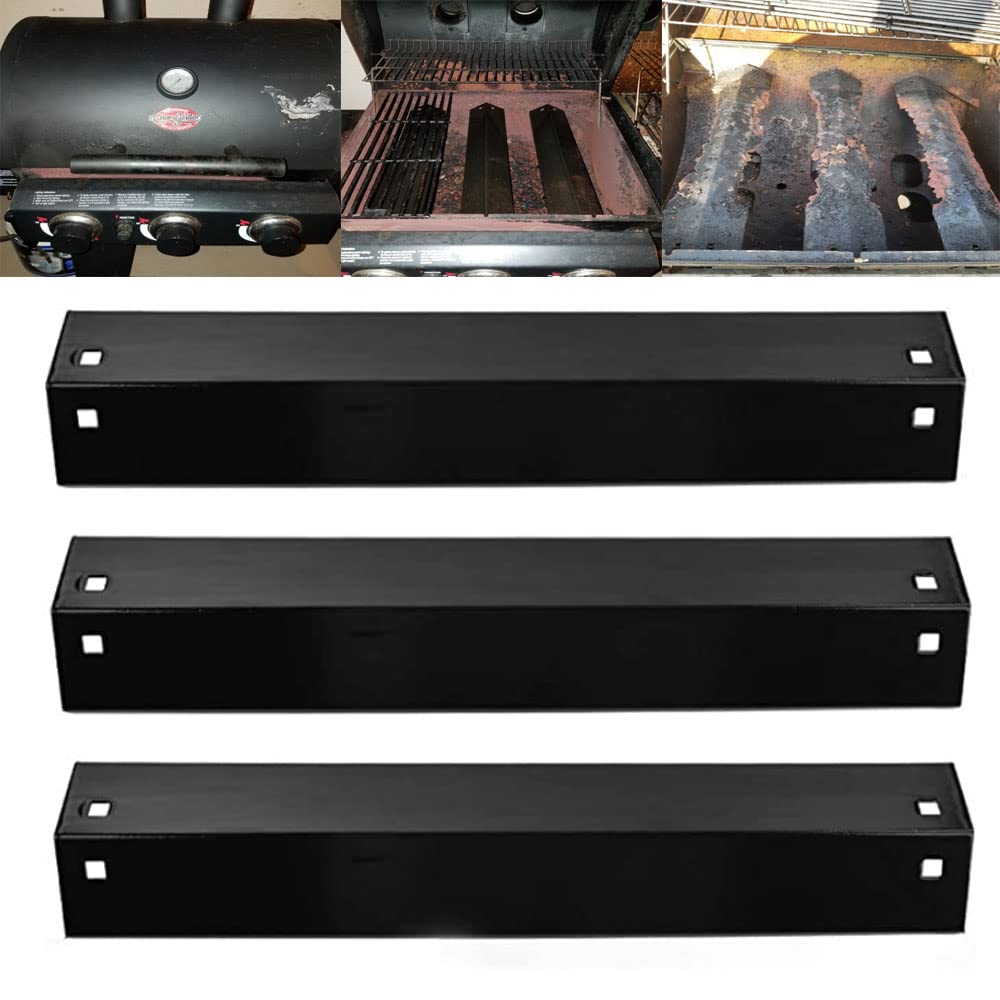 Moriintl Chargriller heat plate 3-pack distributes even heat across the grate