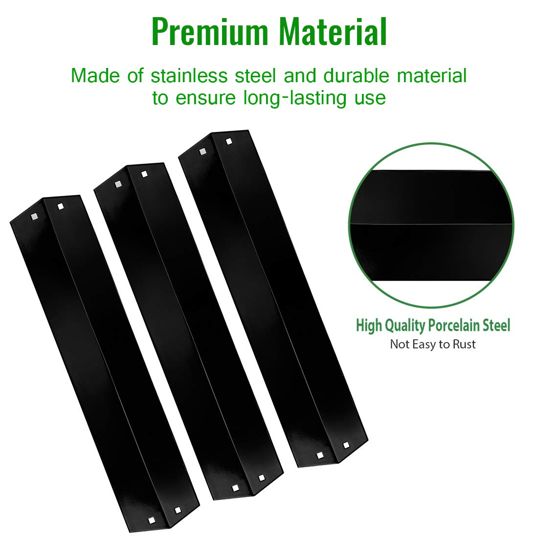 Moriintl heat plate dimensions 18-15-16 x 3-7-8 for precise fit