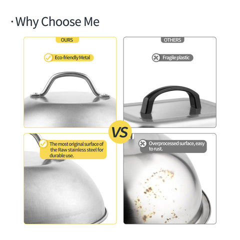 Morikavo compact dome is space-efficient for storage on busy countertops.