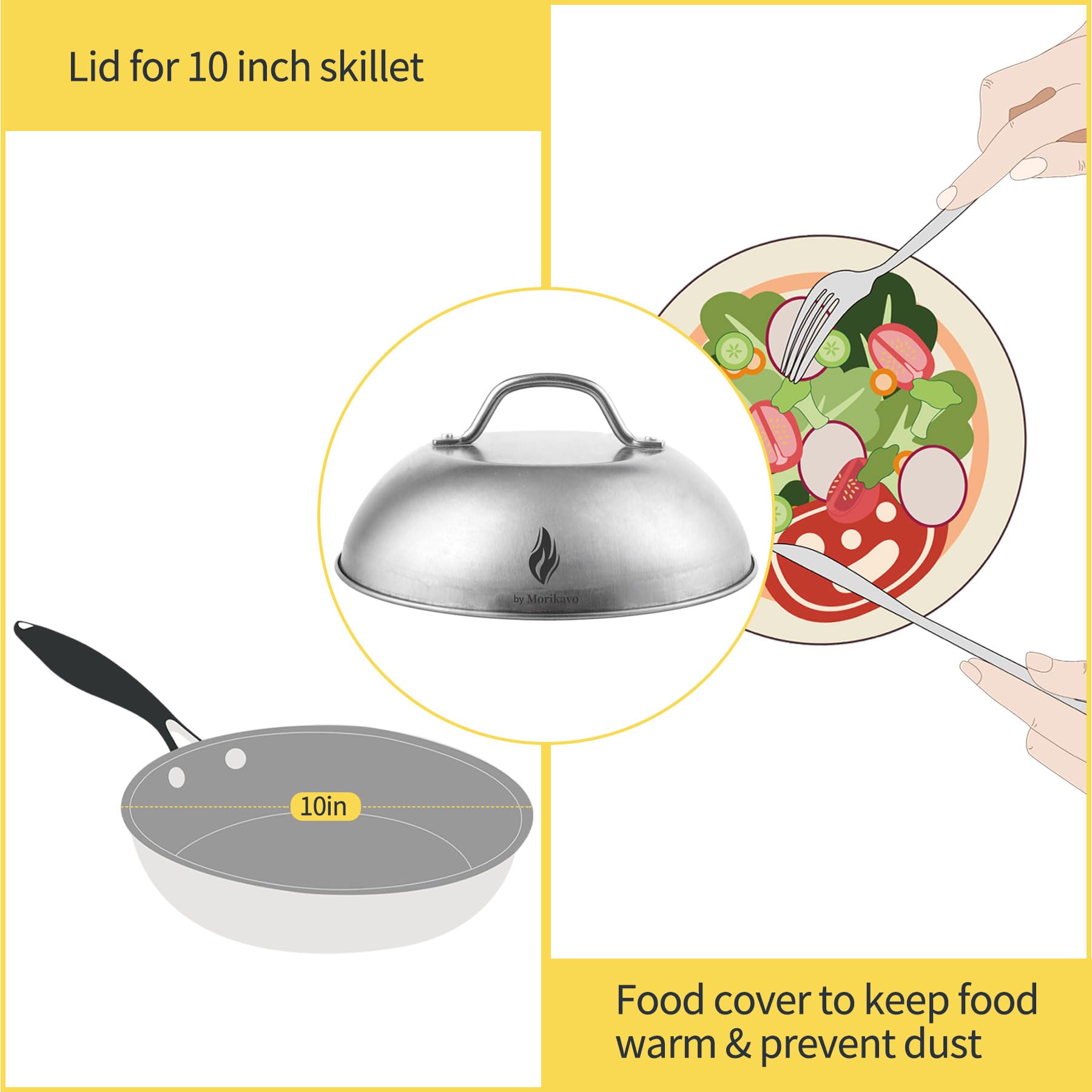 Morikavo easy-clean design makes dishwasher-safe maintenance quick and simple.