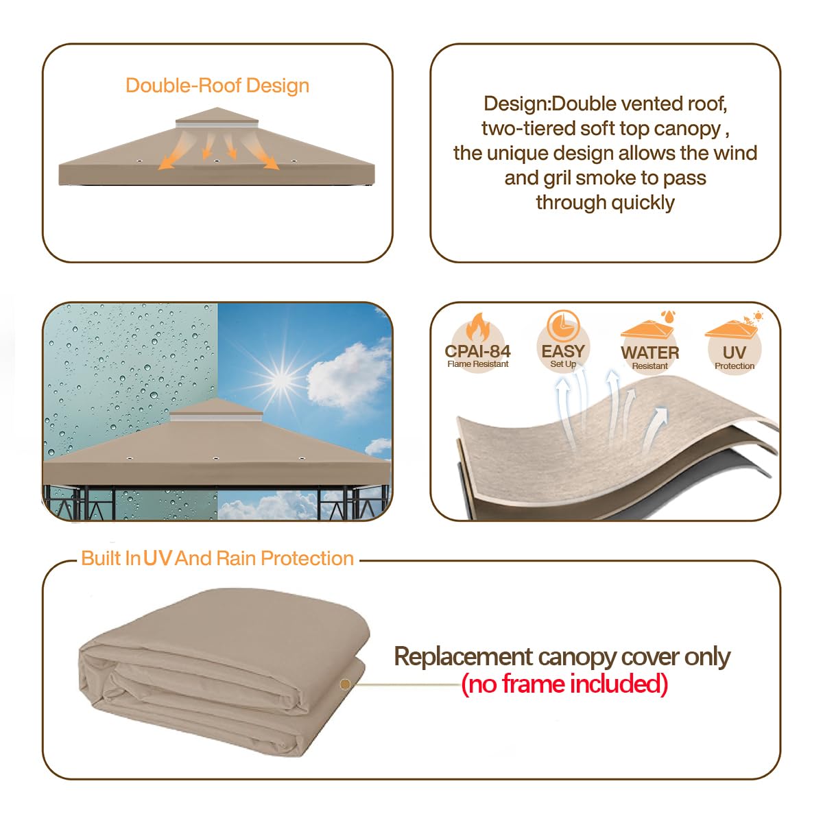 Morikoro drainage holes detail prevents water pooling during rain