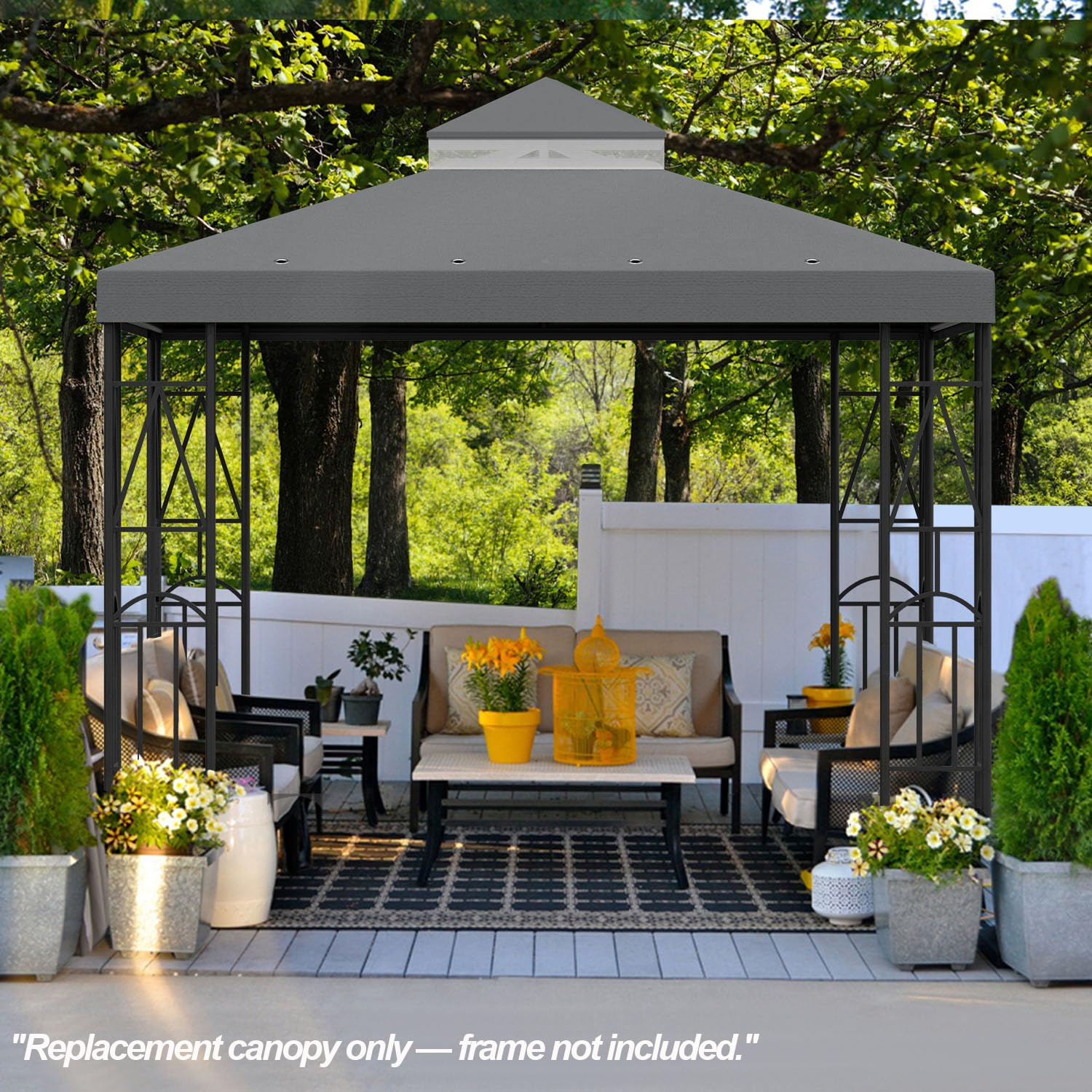 Morikoro weather-resistant canopy top withstands sun and rain.