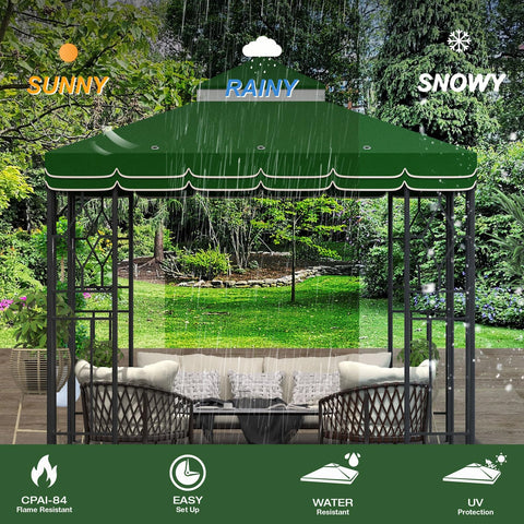 Morikoro vented double-tier roof with mesh enables better airflow