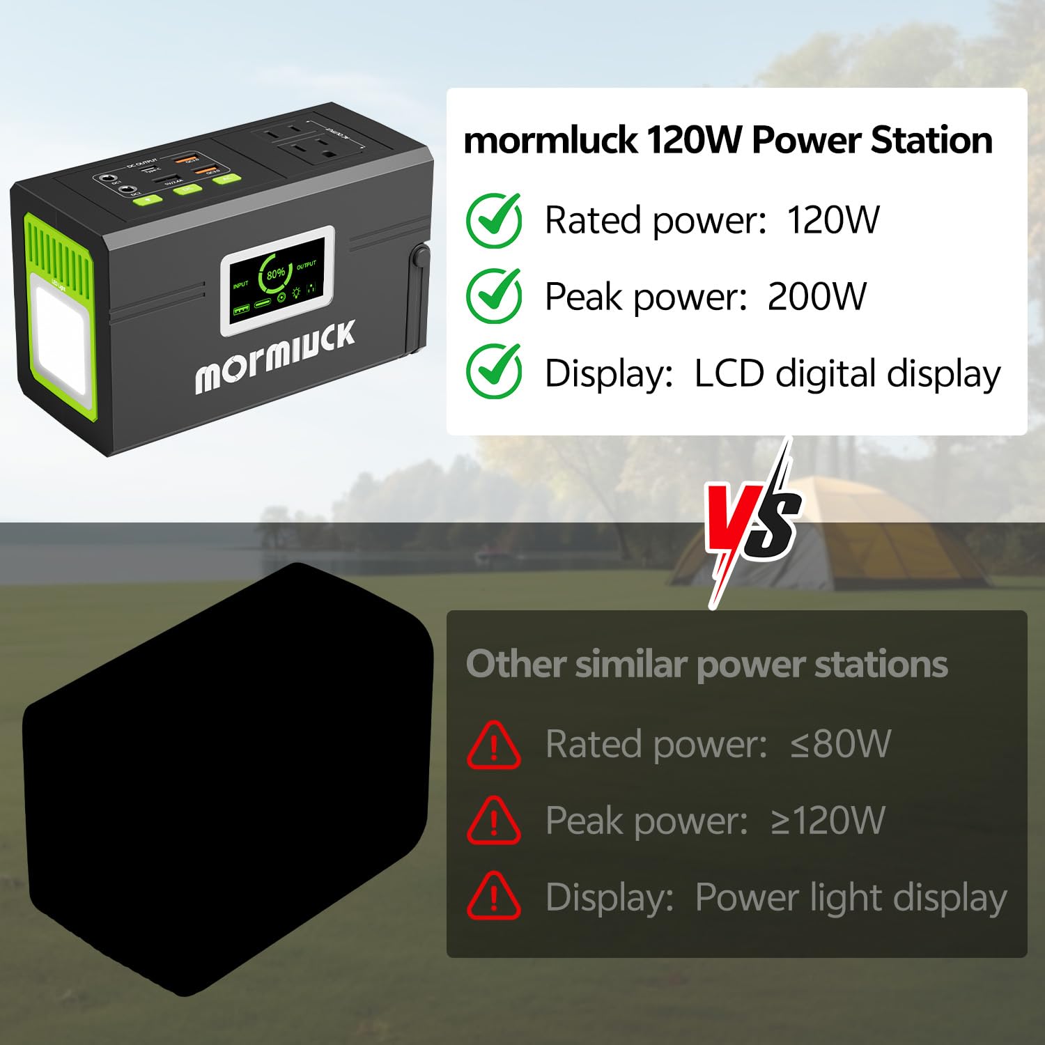 Mormluck safety with BMS and auto shutoff for protection