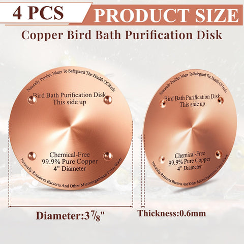 MorningRo copper disk 0.6mm thick, durable and reliable for purification.