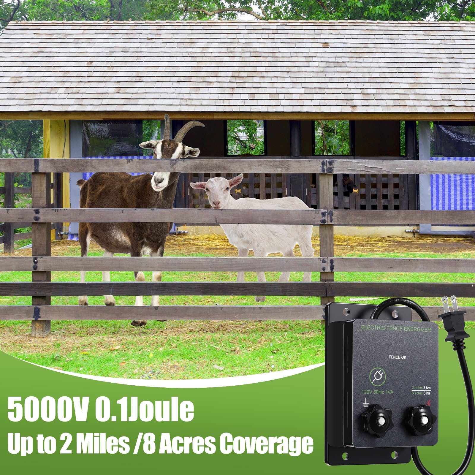 MorningRo electric fence setup kit with all essential components