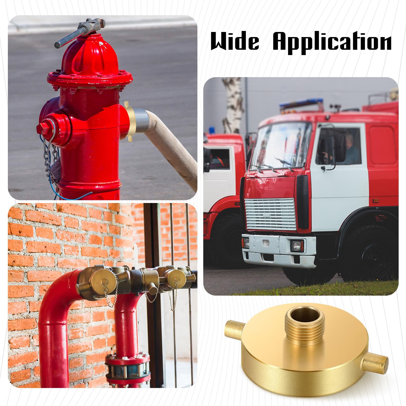 MorningRo brass connector suitable for car washes with reliable coupling