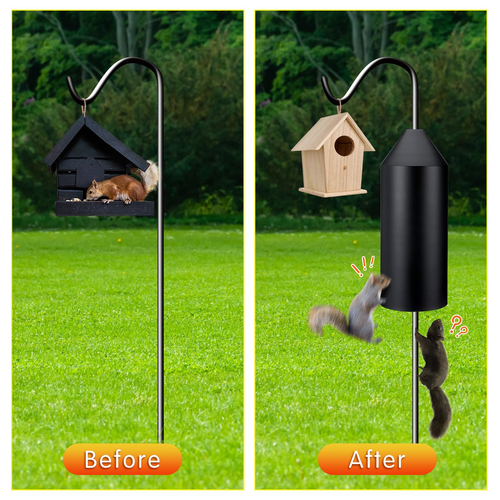 MorningRo galvanized steel construction resists rust in outdoor settings