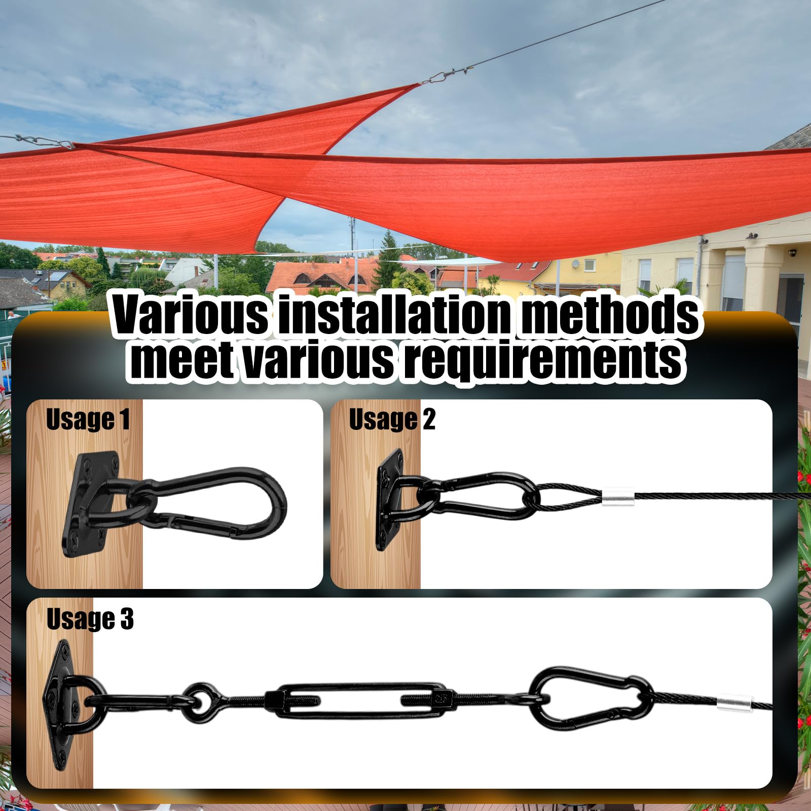 MorningRo snap hooks enable fast, secure connections between sails and anchors