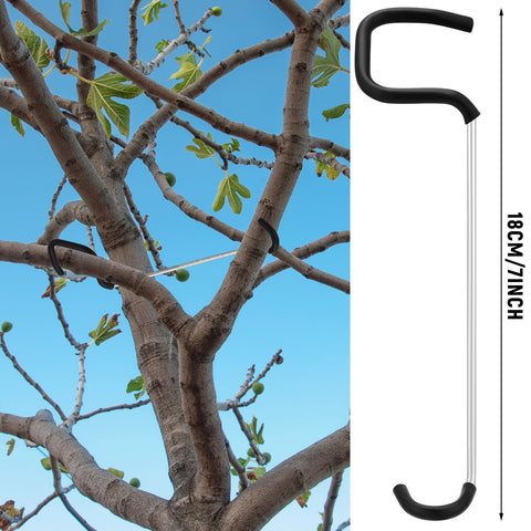 MorningRo tree branch puller spreader with hose wrap protects bark while guiding growth