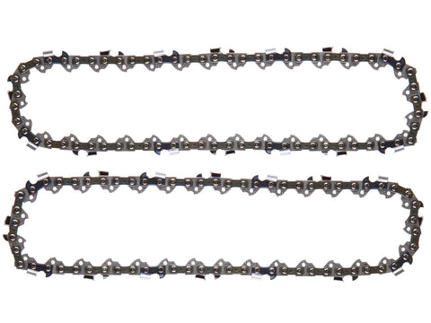 Morocca 2-pack chainsaw chain for Portland 9.5 inch models, ready for efficient cutting.