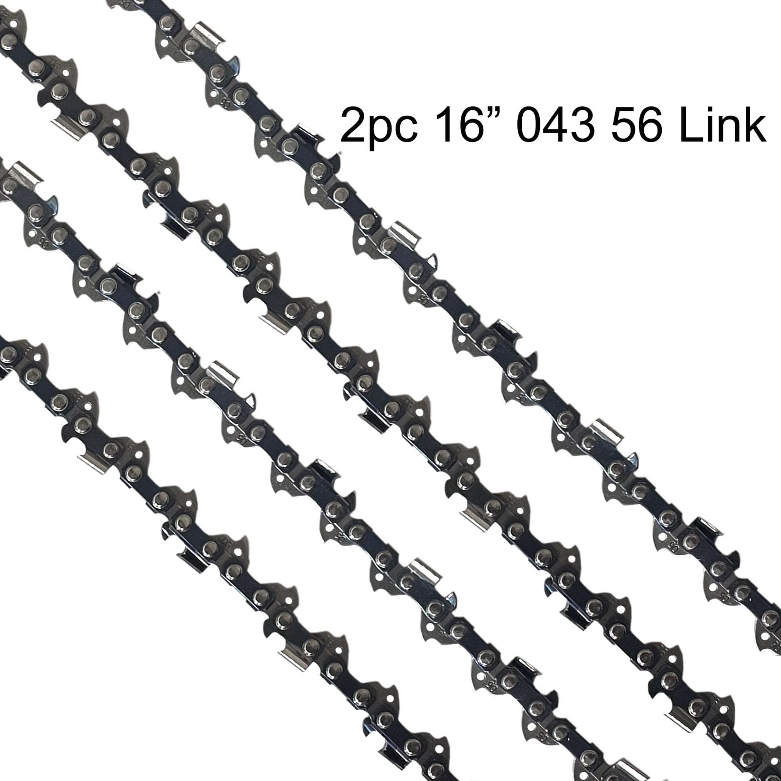 Morocca 2pc 16-inch chain blade for Worx Nitro 40V — strong cutting performance.