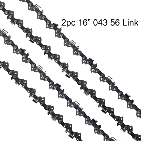 Morocca 2pc 16-inch chain blade for Worx Nitro 40V — strong cutting performance.