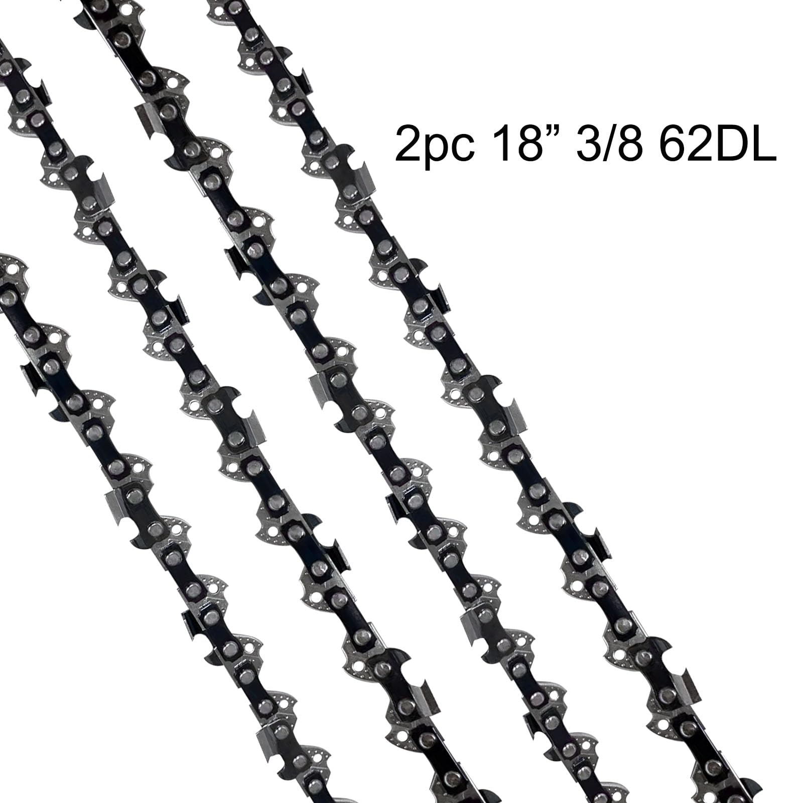 Morocca Poulan/Craftsman compatible chain supports steady cutting on 18 inch bars