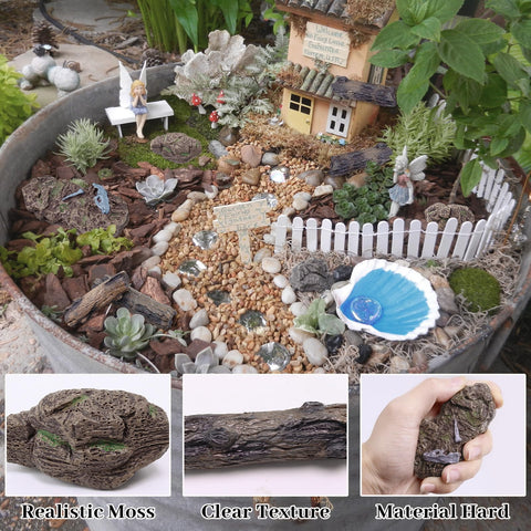 Morofme tree stump close up showing realistic texture and color