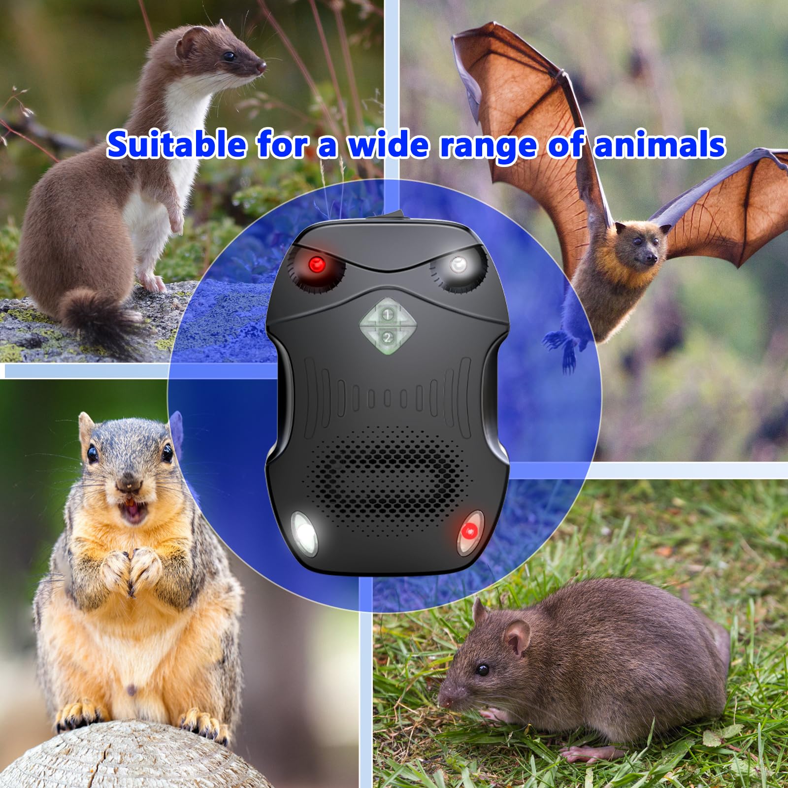 Morole auto standby rodent repeller saves battery while driving