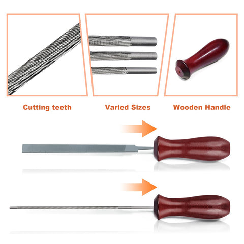MORROWIND Chainsaw Sharpener Kit bar groove cleaner for clean grooves