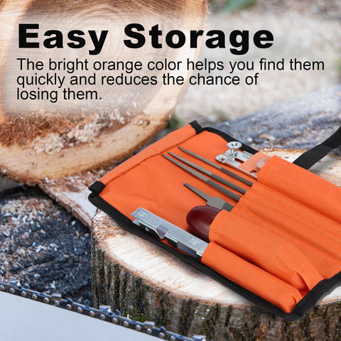MORROWIND Chainsaw Sharpener Kit flat file for precise raker work