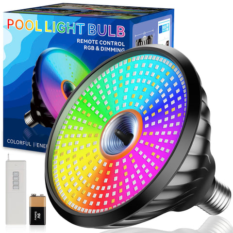 MORSEN pool light bulb underwater illumination for night swimming