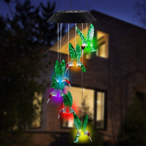 Easy installation with a hanging hook for patios or trees.