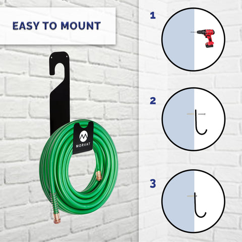 Morvat easy-install wall-mount design for quick setup.