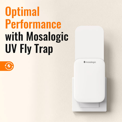 Mosalogic refill adhesive card ready for convenient indoor trapping