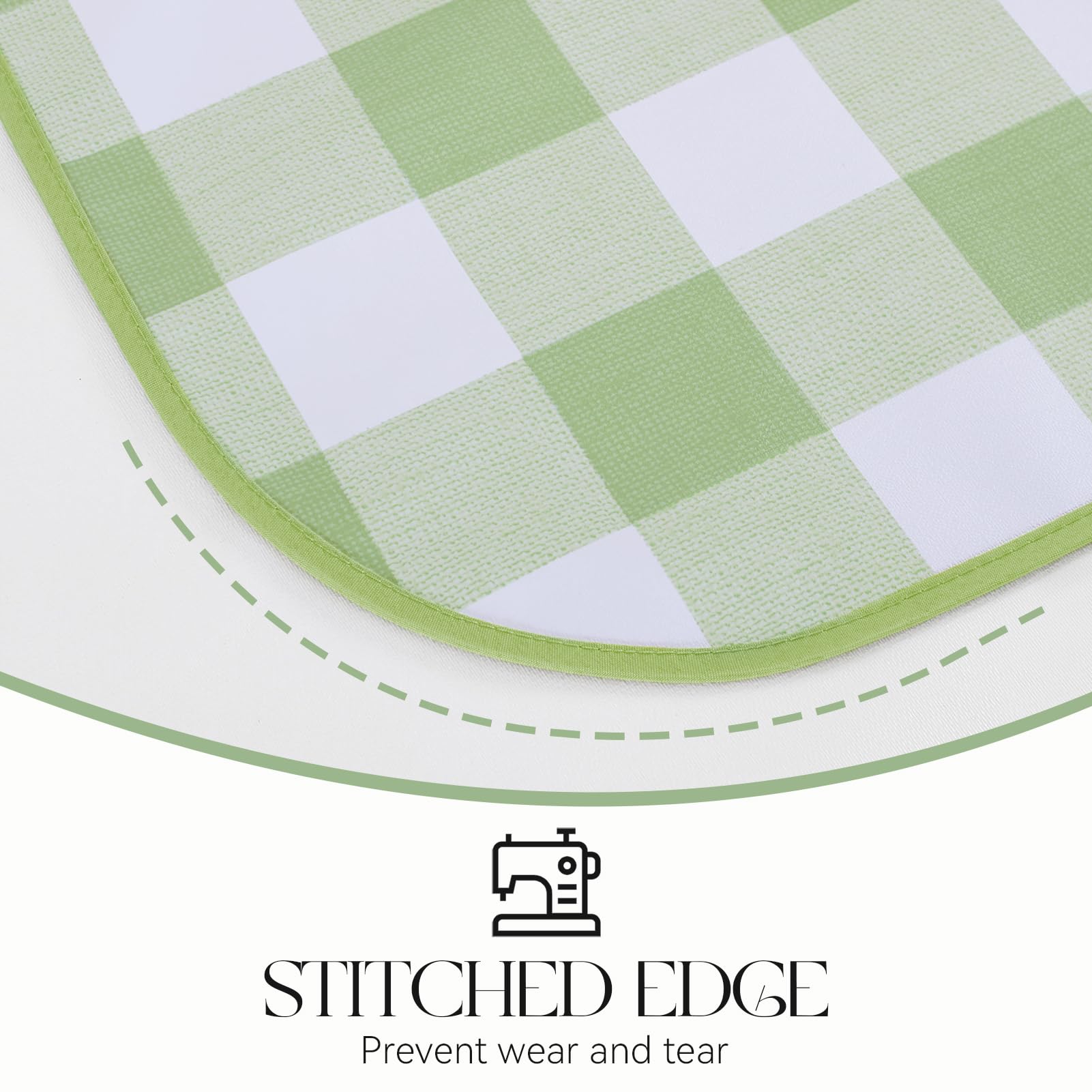 MOSAYT sage-green plaid adds a classic touch to cafes.