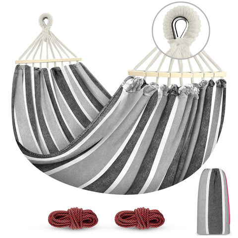 MOSFiATA camping hammock anti-roll design for balanced outdoor rest