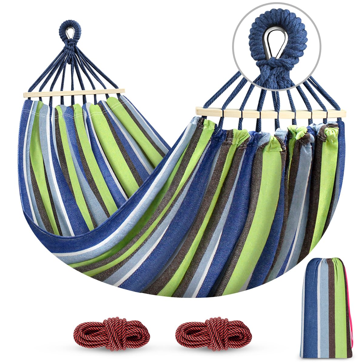 MOSFiATA hammock anti-roll design for balanced outdoor comfort.