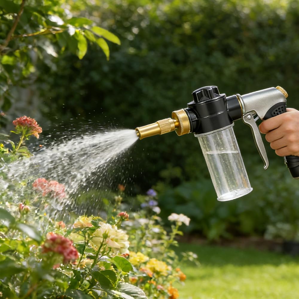 MOSIKEN multi-purpose cleaning sprayer for cars, windows, and gardens