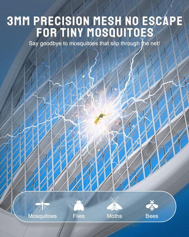 Mosiller fly swatter Type-C charging port for easy recharging