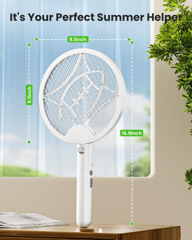Mosiller foldable 2-in-1 design with lamp mode for tabletop use.