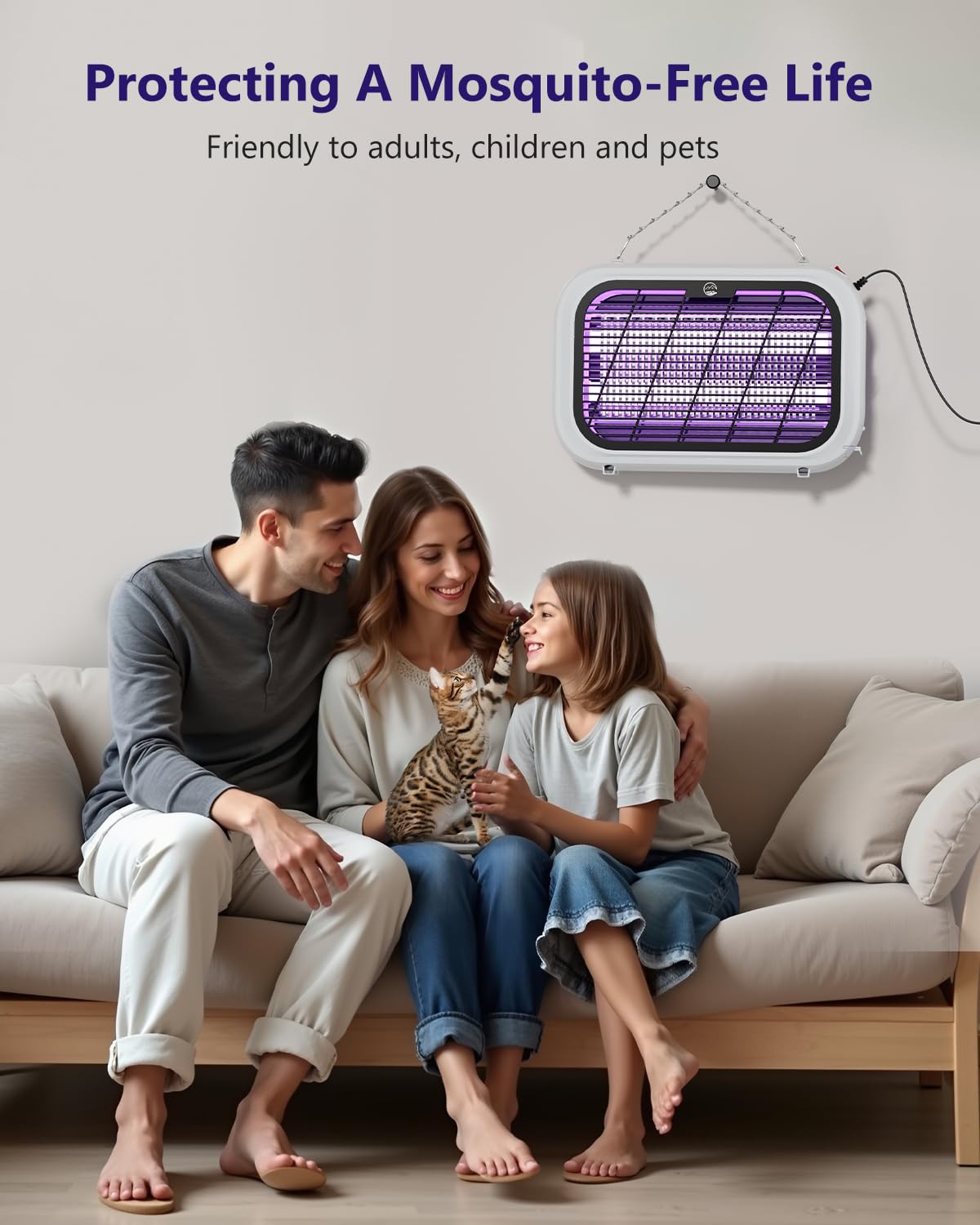 Mosiller ABS insulated shell for safer indoor use.