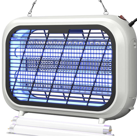Mosiller indoor bug zapper with double-layer grid attracts pests efficiently.