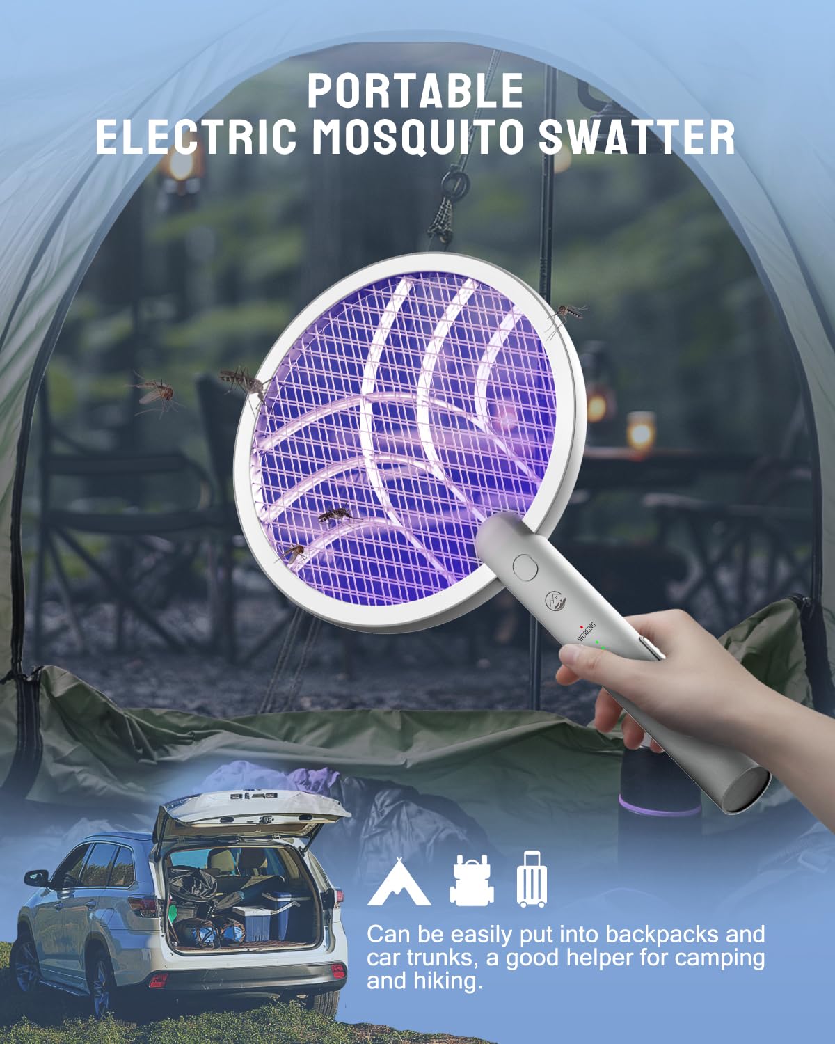 Compact Mosiller device ideal for camping and travel
