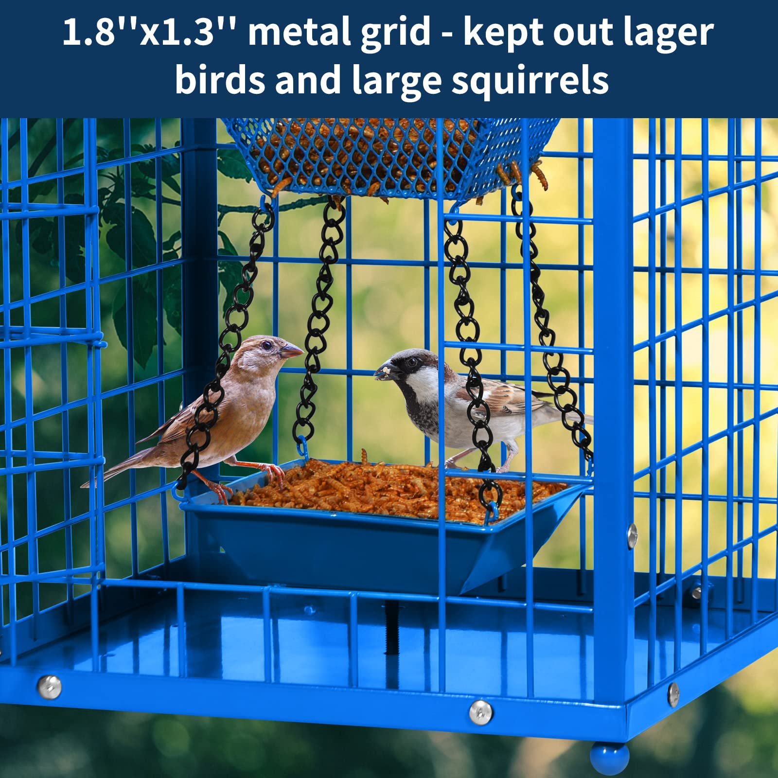 Mosloly Bluebird Feeder gift-ready packaging appeals to bird lovers.